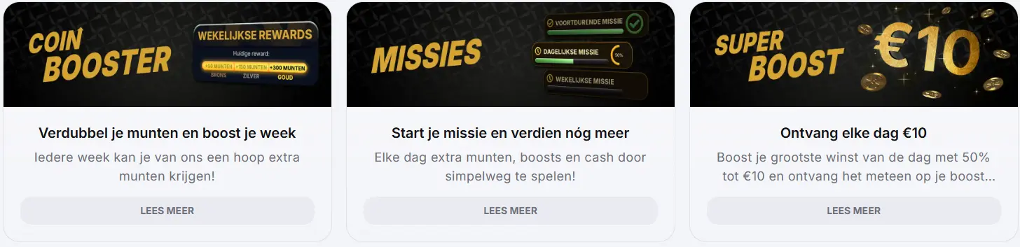 Bonusaanbiedingen beschikbaar bij PEPPERMILL CASINO