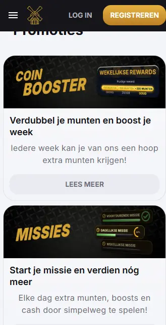 Casino-app voor Android PEPPERMILL CASINO
