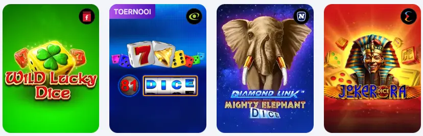 Studio’s en providers PEPPERMILL CASINO
